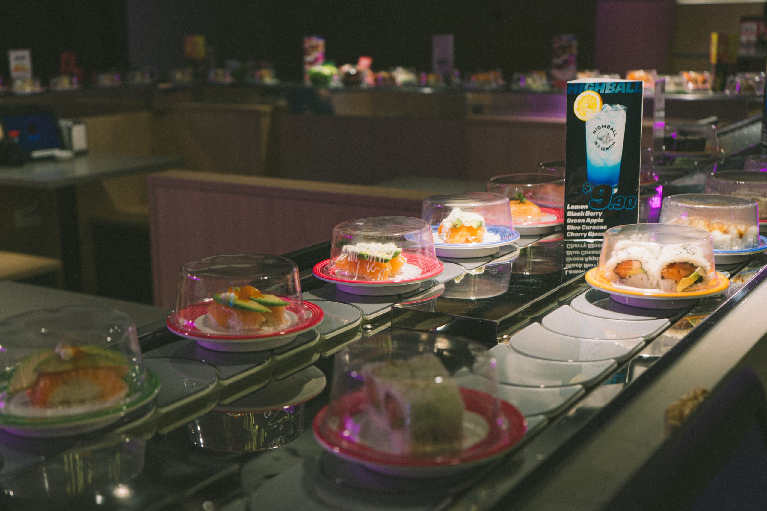 Sushi train experience